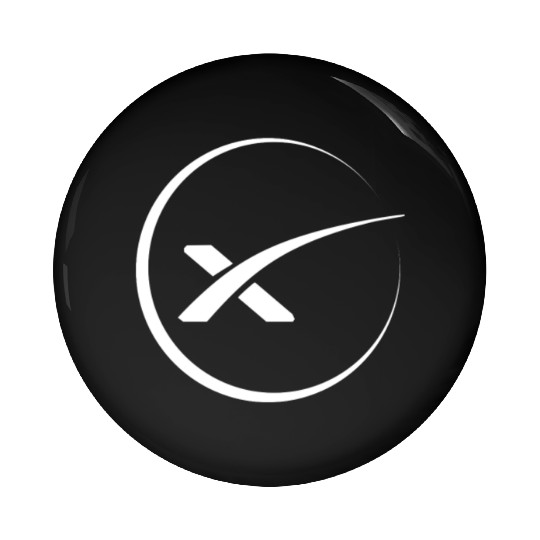 space x spacex elon musk Pin Buttons