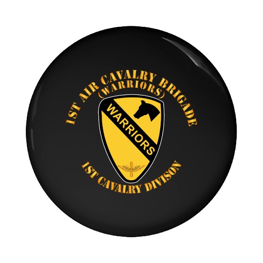 Army 1st Air Cavalry Bde Warriors 1st Cav Division Pin Buttons