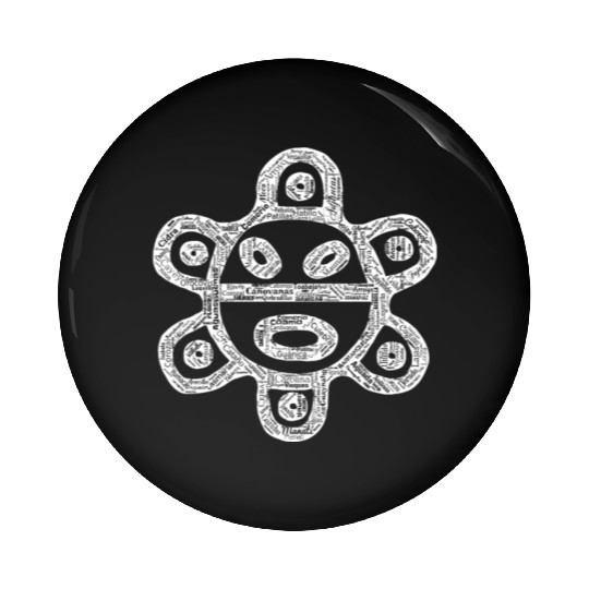 Taino Sun Puerto Rico Cities And Towns Boriken Bor Pin Buttons