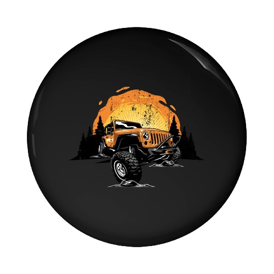 Jeep adventure Pin Buttons