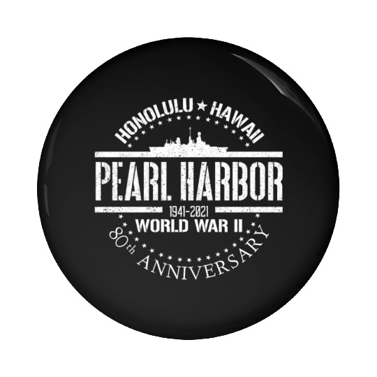 Pearl Harbor 80th Anniversary 1941 World War 2dece Pin Buttons