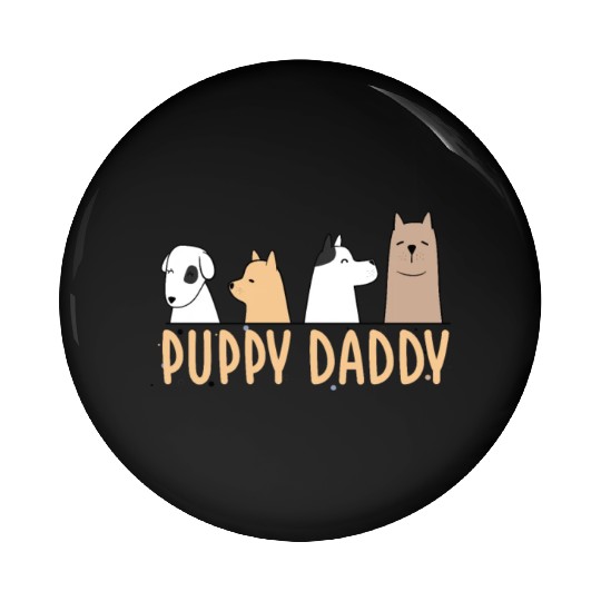 Mens Gay Puppy Daddy Pup Play Fetish Kink BDSM Pin Buttons