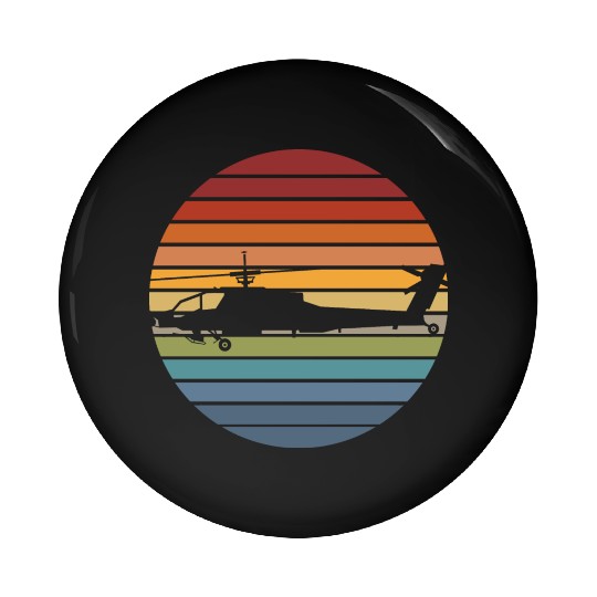 Black Hawk Helicopter Military Aviation Pilot For Pin Buttons