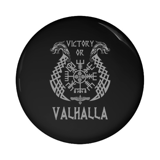 Victory or Valhalla band Pin Buttons
