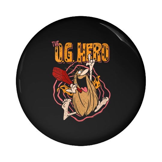 Captain Caveman Og Hero Gift Pin Buttons