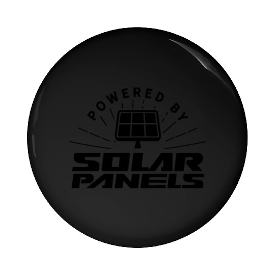 Operated by solar panels solar Energy Sun Power Pin Buttons