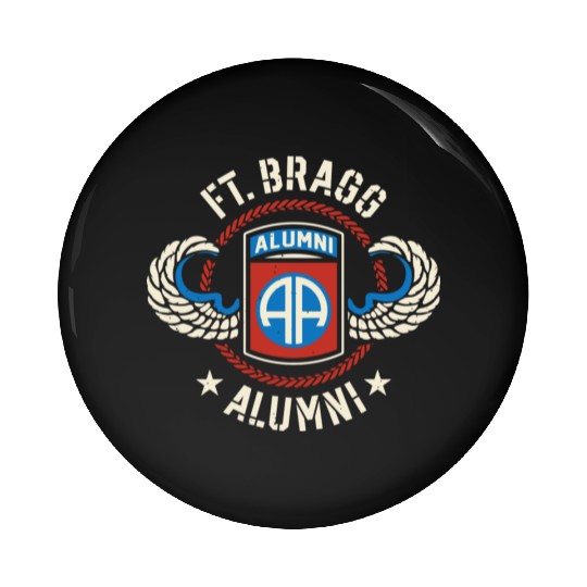 Ft Bragg Alumni Us Army 82Nd Airborne Division Par Pin Buttons