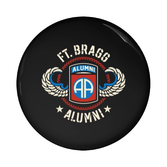 Ft Bragg Alumni Us Army 82Nd Airborne Division Par Pin Buttons