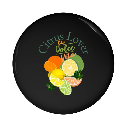 Citrus Lover la Dolce Vita Pin Buttons