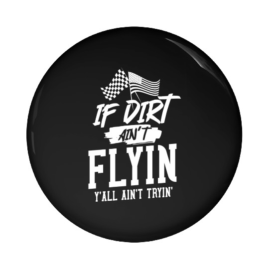 Dirt Track Racing Gift Sprint Car Racing Pin Buttons