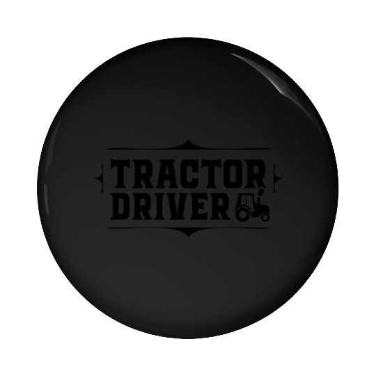 Tractor Driver Tractors Farmer Driving Pin Buttons