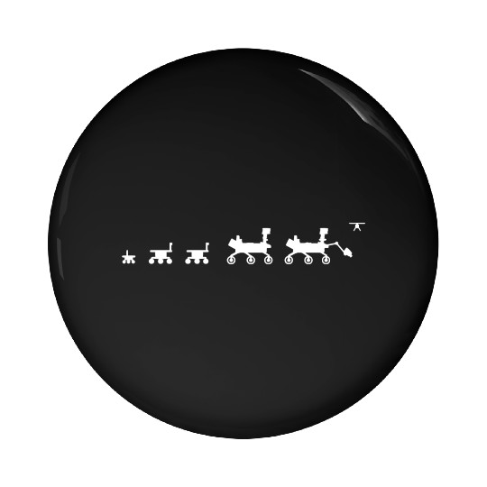 Mars Rover Generation Evolution Pin Buttons