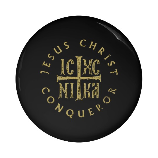 Icxc Nika Cross Orthodox Christian Jesus Christ Co Pin Buttons