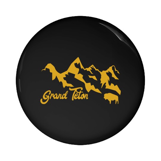 Grand Teton National Park Pin Buttons