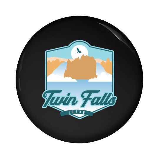 Twin Falls – Idaho Pin Buttons