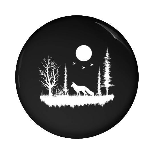Forest Nature Wilderness Pin Buttons