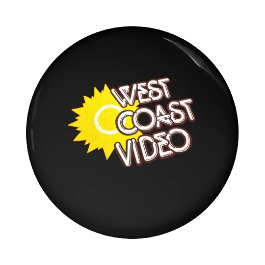 West Coast Video Pin Buttons