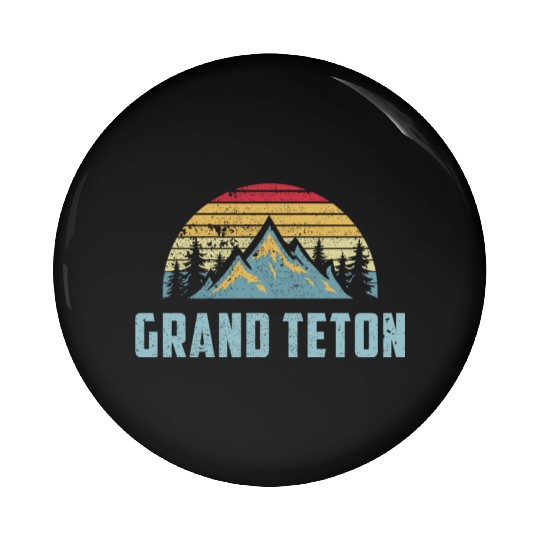 Grand Teton National Park Wyoming Mountain Sweat S Pin Buttons