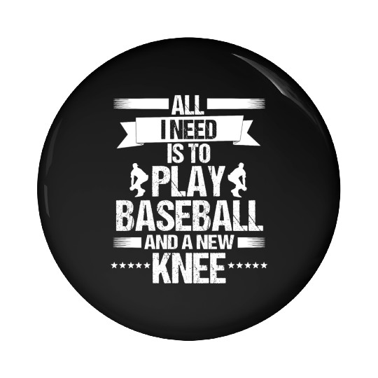 Baseball Pitcher Baseball Stadium Baseball Player Pin Buttons