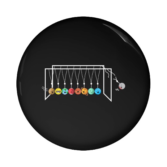 Solar System, Planets, Universe, Astrology Pin Buttons