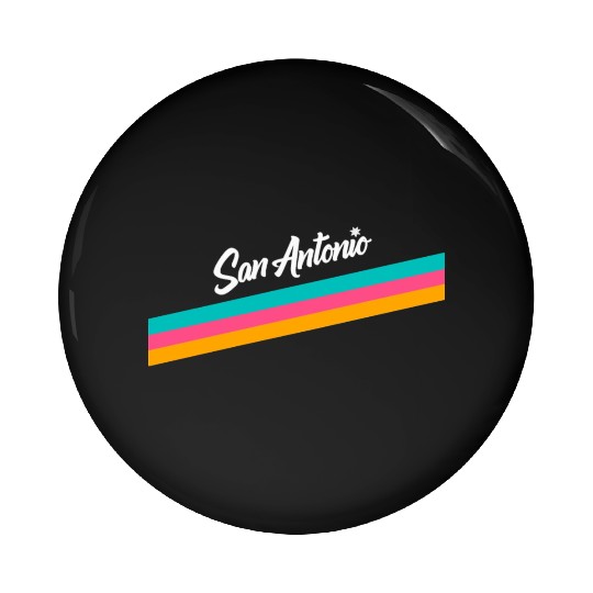 San Antonio Spurs logo Pin Buttons