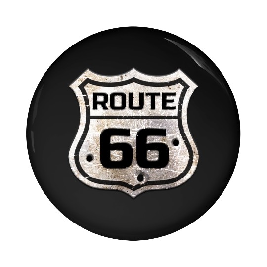 Route 66 Pin Buttons