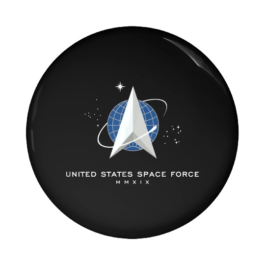 UNITED STATES US SPACE FORCE USSF DELTA FLAG birth Pin Buttons