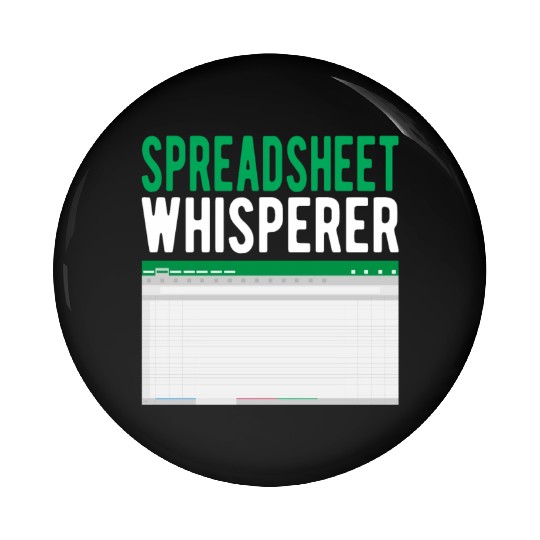 Spreadsheet Whisperer Excel Accounting Accountant Pin Buttons