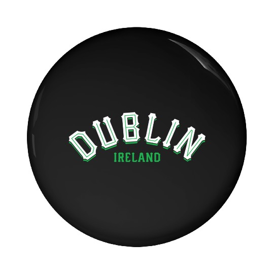 Dublin Ireland Vintage Irish Capital Pin Buttons