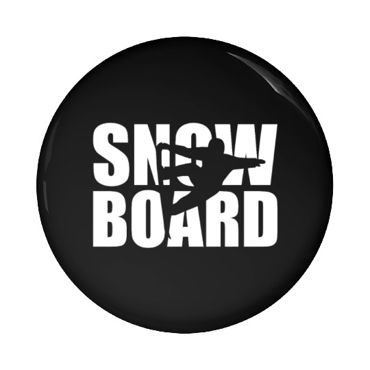 snowboard snowboarder snowboarding Pin Buttons