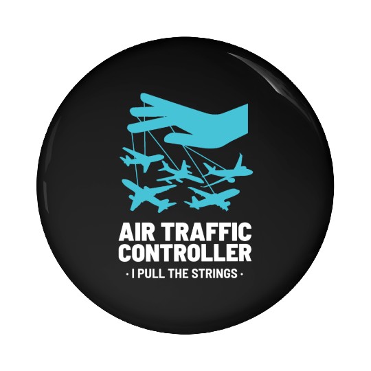 Air Traffic Controller ATC Air Traffic Control Pin Buttons