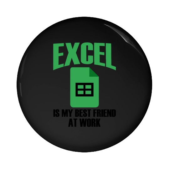 Excel Best Friend At Work Spreadsheet Accountant Pin Buttons