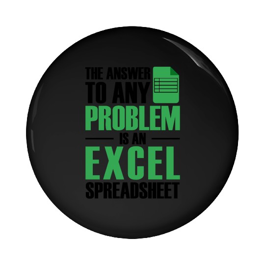 Answer To Any Problem Excel Spreadsheet Accountant Pin Buttons