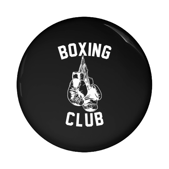 boxing club w Pin Buttons
