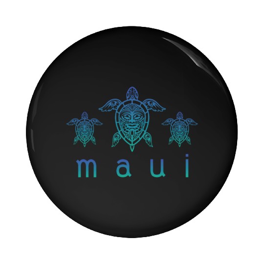 Maui Turtle Hawaii Maui Honolulu Aloha Hula Gift Pin Buttons