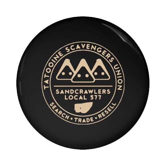 Tatooine Scavengers Union Pin Buttons