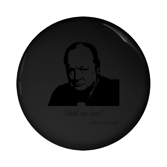 Winston Churchill World War 2 Pin Buttons