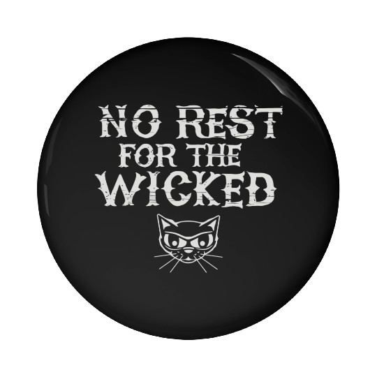 No Rest For The Wicked Pin Buttons