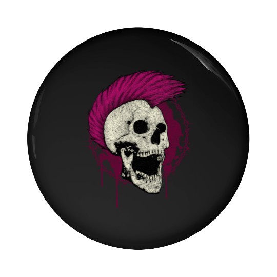 Punk rock Pin Buttons