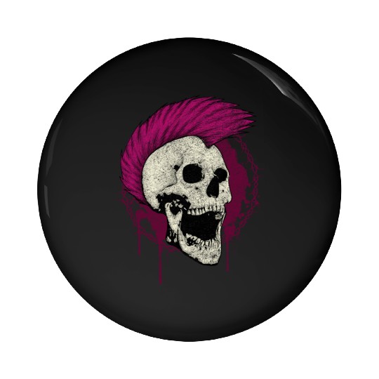 Punk rock Pin Buttons