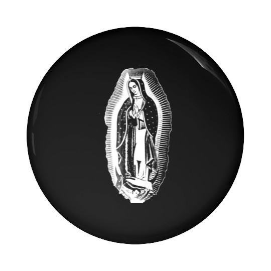 Our Lady of Guadalupe Pin Buttons