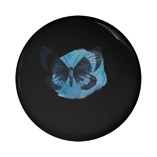 Butterfly Pin Buttons