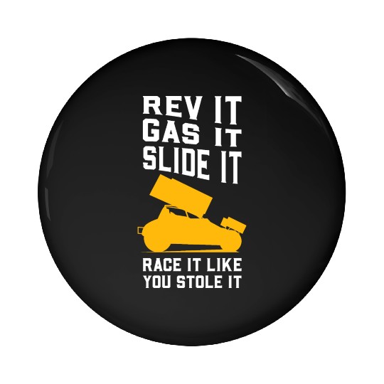 Sprint Car Racing Pin Buttons
