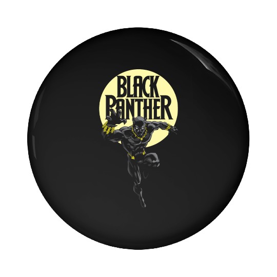 Black Panther Pin Buttons
