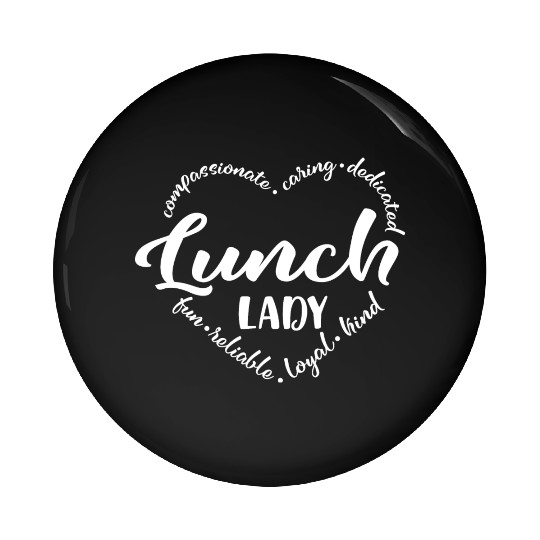 Lunch lady, Cafeteria, lunchlady worker Pin Buttons