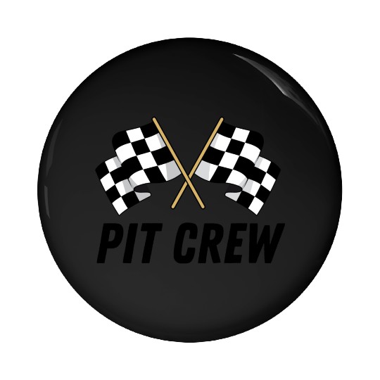 Pit Crew Pin Buttons