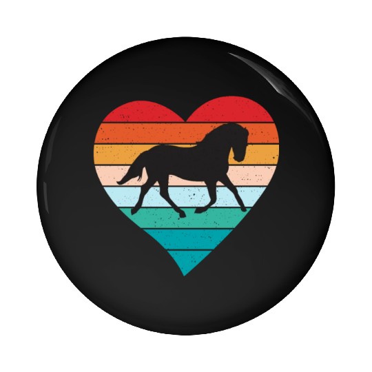 Horse Lover Horse Riding Equestrian Cowpuncher Pin Buttons