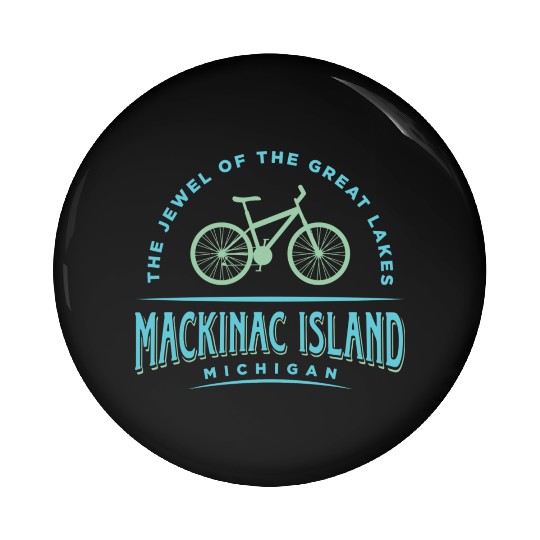 Mackinac Island Souvenir Pin Buttons
