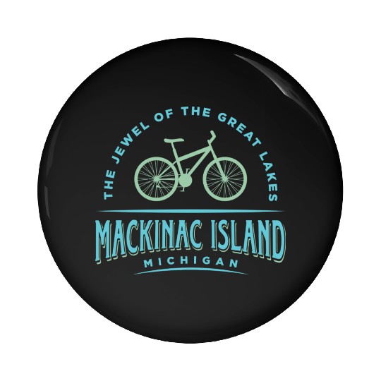 Mackinac Island Souvenir Pin Buttons