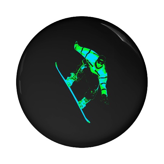 Snowboard Snowboarding Snowboarder Pin Buttons